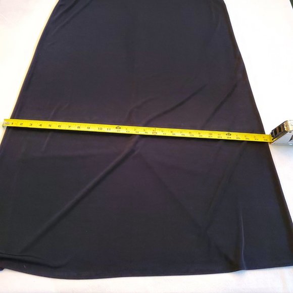 IMPRESSIONS Black Sleeveless Maxi Dress, Size 1X - Picture 7 of 7